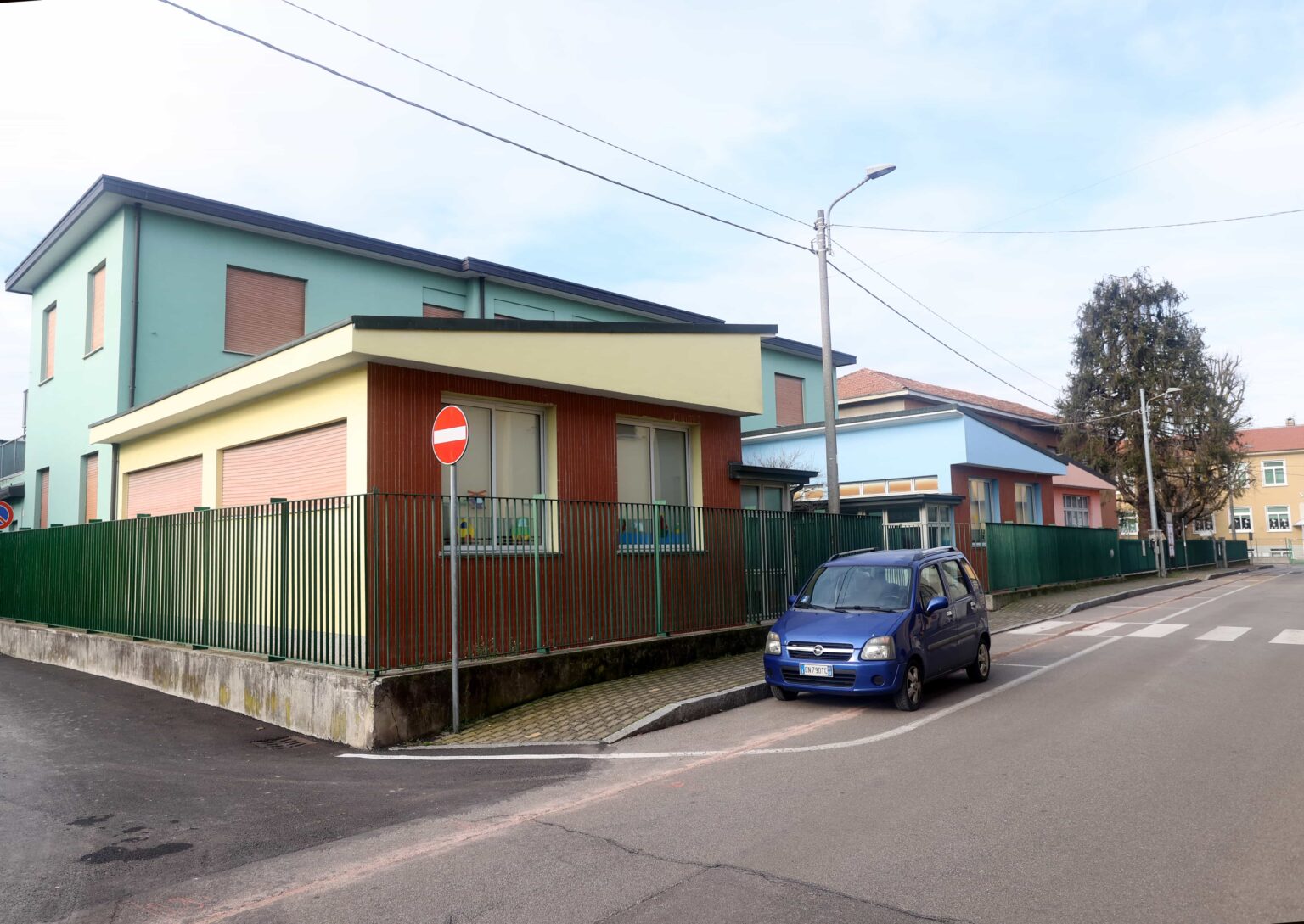 Fotografia dell’edificio scolastico oggi